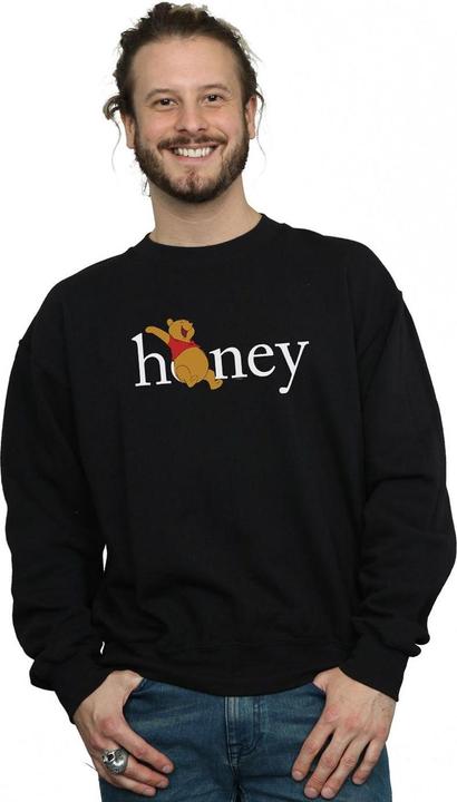 Actual product image Disney Mens Winnie The Pooh Honey Sweatshirt (S)