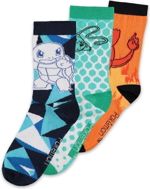 Produktbild Difuzed POKEMON - Vibrant - Pack de 3 Paires de Chaussettes (T43/46) (3er Pack, 43, 46)