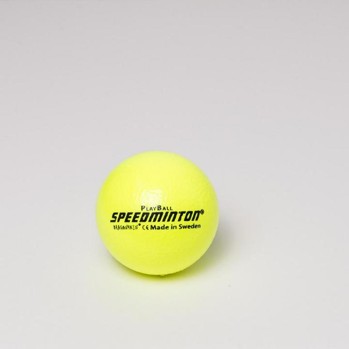 Actual product image Speedminton Dragonskin Ball 12cm, Neon Yellow