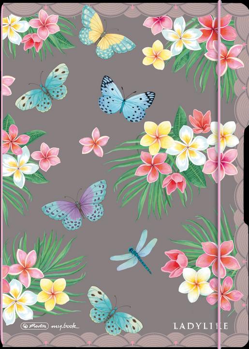 Herlitz my.book quaderno flex A4 80 fogli multicolore (A4, Quadretti, Punteggiato, Copertina morbida)