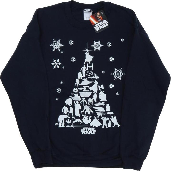 Star Wars Christmas Tree Sweatshirt Mädchen