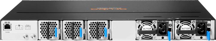 Actual product image Aruba HPE Networking CX 8100 48x10G SFP+ 4x40/100G QSFP28 FB Airflow 3Fan 2AC PSU Switch Bundle (52 Ports)