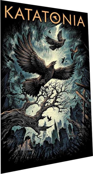 Produktbild Katatonia Poster Uncover The Skies Stoff