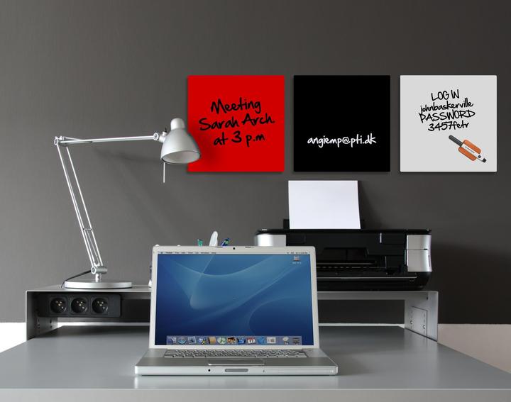 Produktbild Bi-Office Glastafel (80 x 20 cm)
