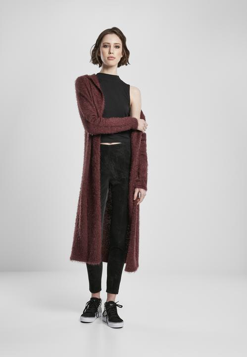 Image du produit Urban Classics Cardigan femme à capuche en plumes (XS)