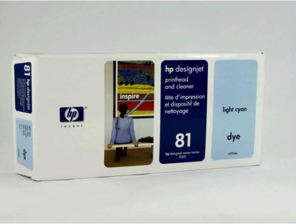 Produktbild HP 81 und Reiniger (LC)