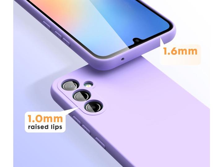 Produktbild Screenguard Samsung Galaxy A34 5G Liquid Silicone Case Hülle (Samsung Galaxy A34 5G)