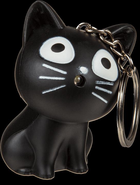 Immagine prodotto Out of the blue Set di 2 portachiavi a forma di gatto con LED