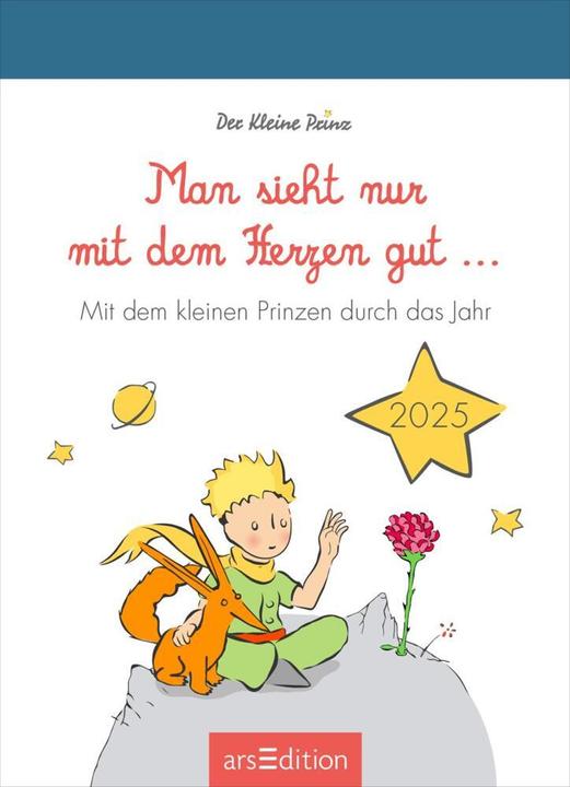 Actual product image Tear-Off Calendar Kl.Prinz 1t/Page (10 x 14 cm, Hardcover, German)