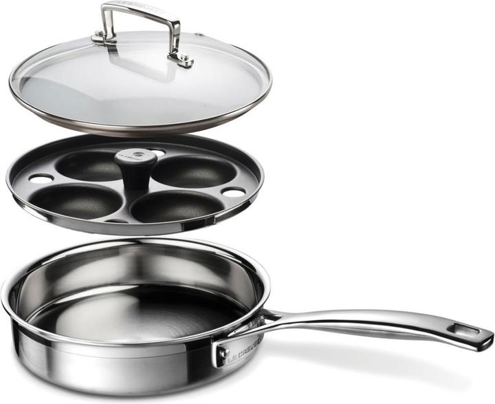Image du produit Le Creuset Sauté à la poêle (20 cm, Poêle à frire, Acier inoxydable)