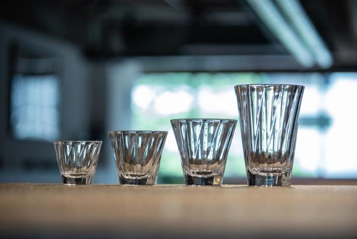 Produktbild Sellmer 120ml Twisted Cortado Glas (klar), Urban Glass (120 ml, 1 x)