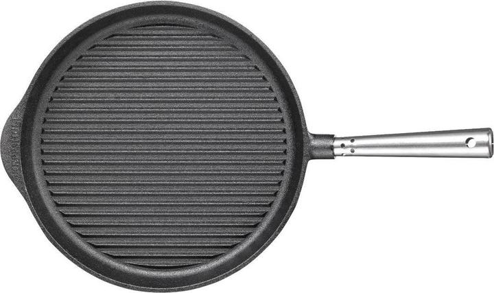 Produktbild Skeppshult Gusseisen Grillpfanne 28 cm Stahl (24 cm, Grillpfanne, Gusseisen)
