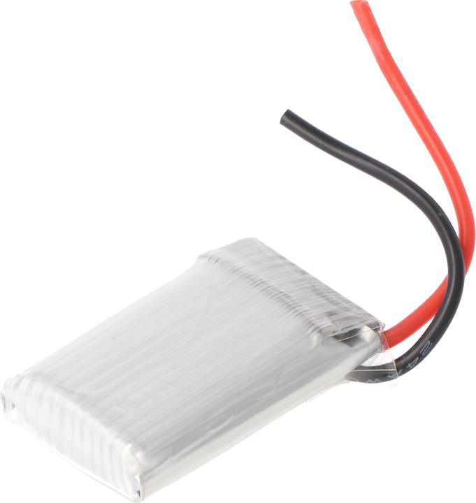 Actual product image AccuCell Li-polymer battery 240mAh 3.7V for Syma S107G, S108G, dimensions 32x521x8mm (3.70 V, 240 mAh)