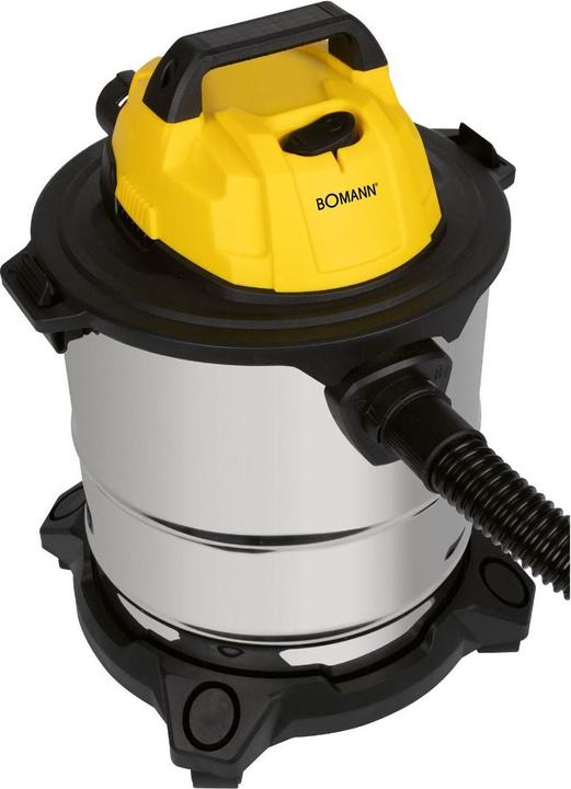 Produktbild Bomann Boma Nass/Tro­ckensau­ger BS6058CB sr/ye BS 6058 CB inox-gelb (Nass-Trockensauger)
