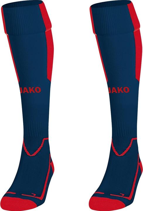 Fluorescent Red, Navy Blue