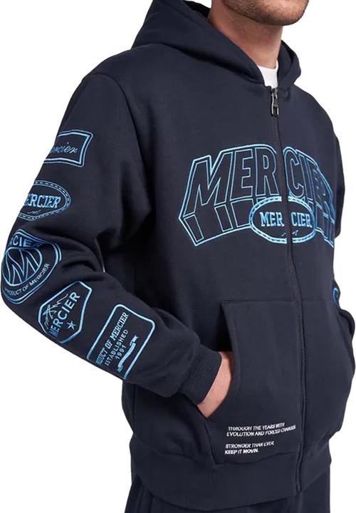 Actual product image Mercier Mens Compton Full Zip Hoodie (S)
