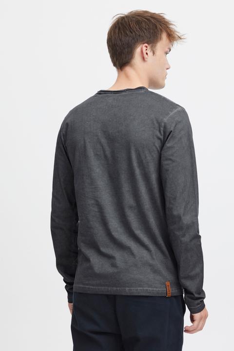 Actual product image Solid Tinox Men's Longsleeve With V-Neck Made Of 100% Cotton (XL)