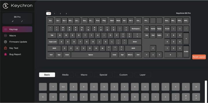 Immagine prodotto Keychron B6 Pro (US, Senza fili)