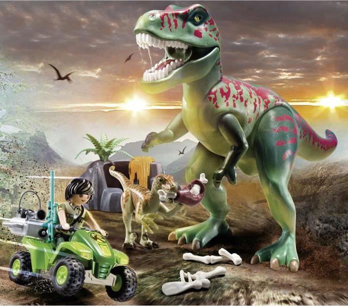 Actual product image Playmobil Playm. T-Rex attack | 70632 (71183, Playmobil dinos)