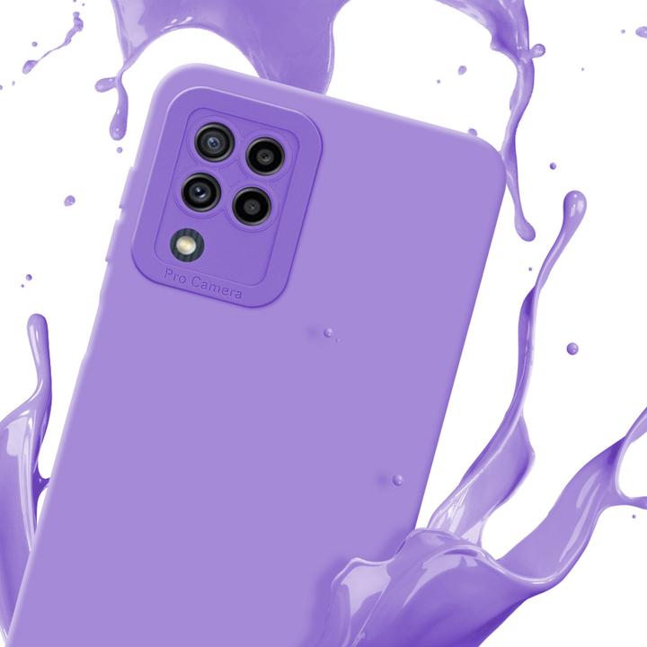 Actual product image Cadorabo Case for Samsung Galaxy M22 / M32 4G in TPU Fluid LM162 Style (Samsung Galaxy M22, Samsung Galaxy A32)