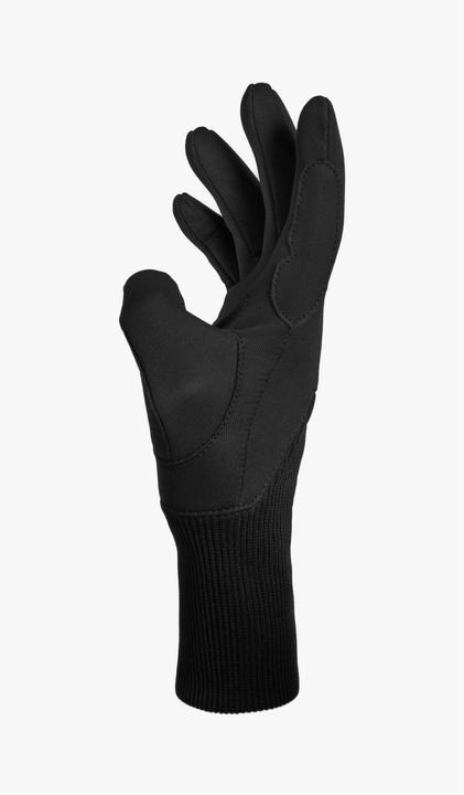 Actual product image Fouganza Horse Riding Gloves 100 Warm - Black (3XS)