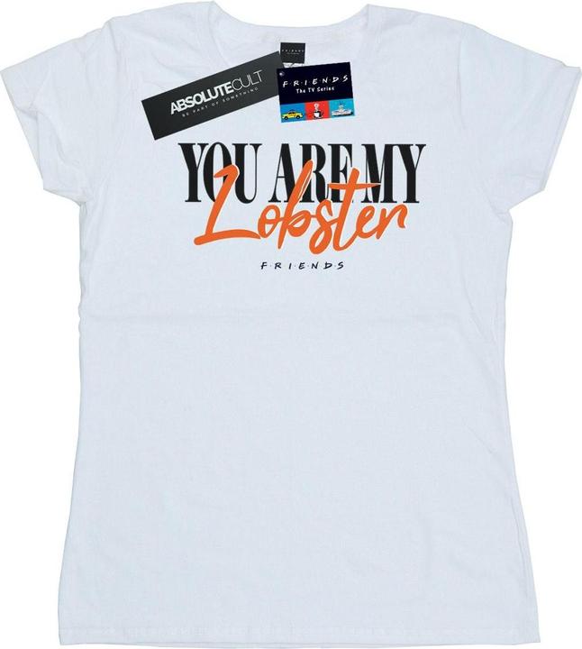 Actual product image Friends Womens/Ladies Lobster Soul Mates Cotton T-Shirt (M)