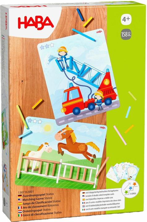 Immagine prodotto Haba Zuordnungsspiel Stabix (Tedesco)