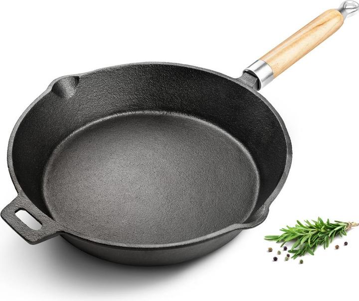 Actual product image Lamart cast iron skillet 25cm (25 cm, Pot, Cast iron)