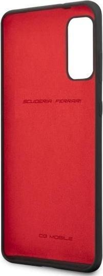 Immagine prodotto Ferrari On Track Liquid Silicone Case Shield per G980F Samsung Galaxy S20 - nero (Samsung Galaxy S20)