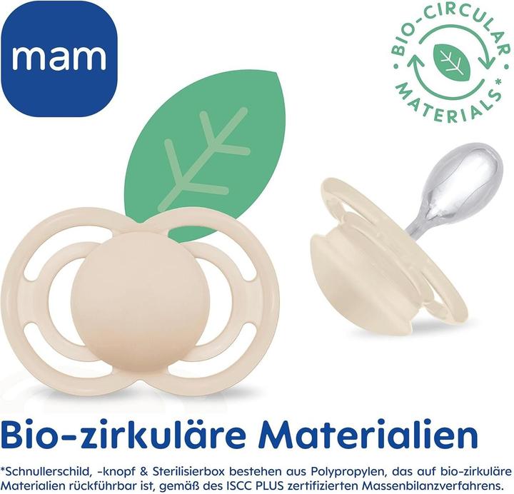 Image du produit MAM Perfect Silicone Sucettes 2 pièces, 16 mois et + (2 x, à partir de 16 m.)
