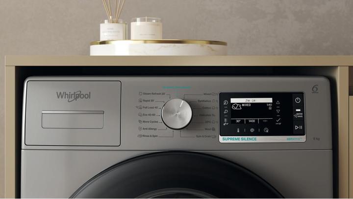 Image du produit Whirlpool Machine à laver W7 99s Silence Ee (9 kg, Gauche)