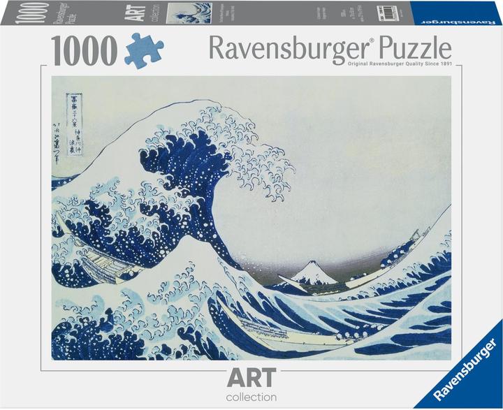 Produktbild Ravensburger Puzzle da 1000 Pezzi - Art Collection: The Great Wave of Kanagawa (1000 Teile)