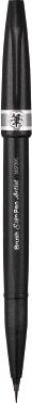 Immagine prodotto Pentel Penna a pennello Sign Pen Brush Artist (Grigio, 1 x)