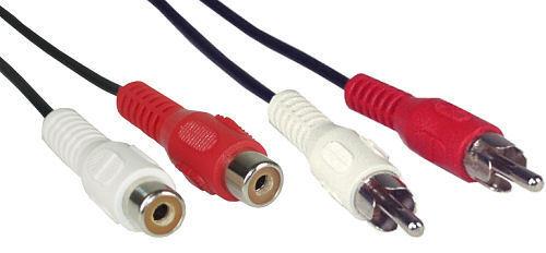 Produktbild InLine Cinch Verlängerung (10 m, Cinch)