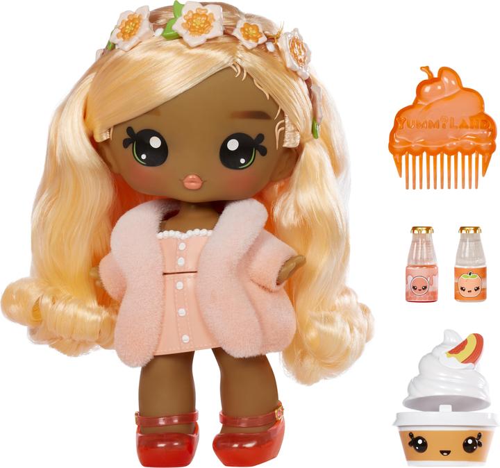 Actual product image MGA Yummiland large doll + lip gloss animal - Piper Peach
