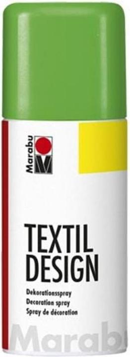 Actual product image Marabu Decoration Spray Textile Design (Neon green, 150000 ml)