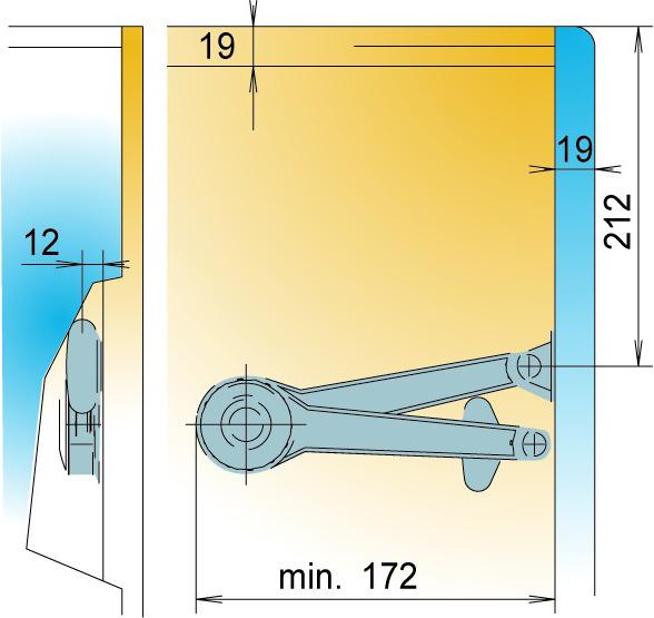 Produktbild Kesseböhmer DUPLIKAT Bremsklappenstütze/-halter duo forte (1 Stk.)