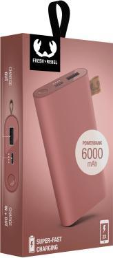 Produktbild Fresh'N Rebel Powerbank (6000 mAh, 10 W, 22.20 Wh)