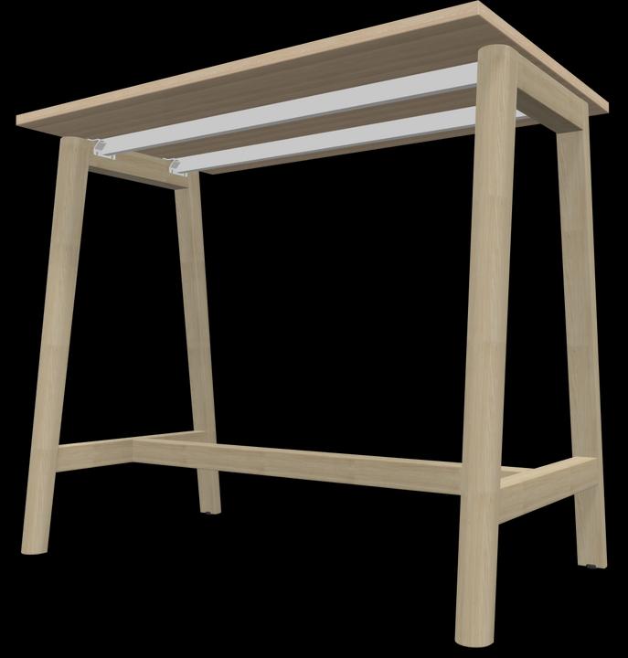Produktbild Narbutas Nova Wood Hochtisch (120 x 70 x 105 cm)
