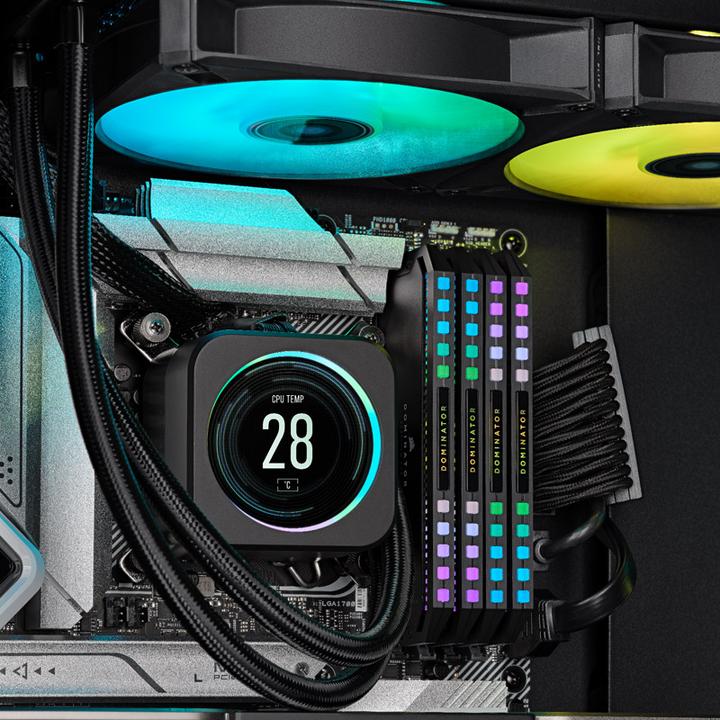 Actual product image Corsair Dominator (2 x 32GB, 6800 MHz, DDR5 RAM, DIMM)