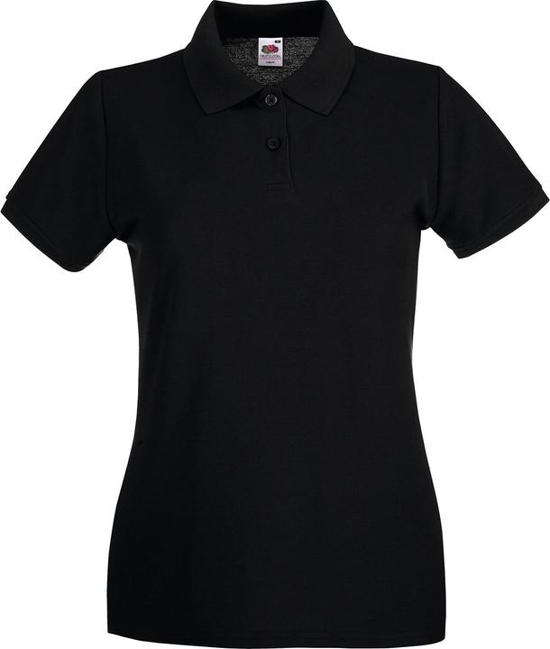 Fruit of the Loom Premium Baumwolle Pique Lady Fit Polo Shirt