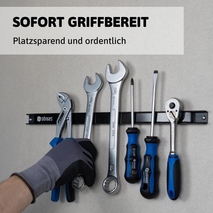 Produktbild Dönges Magnet Werkzeugleiste 45cm 6 Stück
