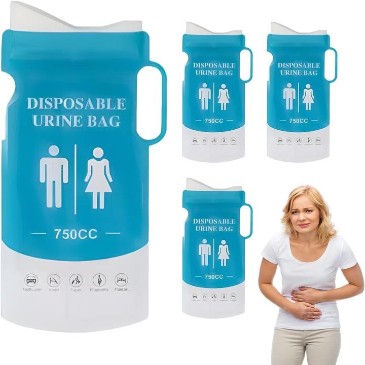 Produktbild Swissdetector Urinbeutel - Outdoor - Unisex - mit saugfähigem Pad (X 4) (Hygieneprodukt)