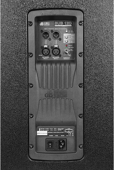 Actual product image dB Technologies Sub 12D (Subwoofer active, 1 pc., 1x 400 W)