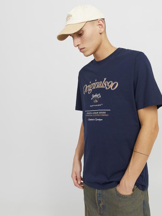 Produktbild Jack & Jones Gedruckt Rundhalsausschnitt T-shirt T-shirt (XXL)