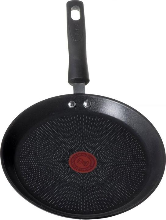 Actual product image Tefal Pancake pan Emotion E30038 (25 cm, Crêpe pan, Aluminium, Stainless steel)
