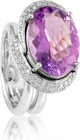 Immagine prodotto Breuning ANELLO - E.AMETHYST/Brill. 0,381 Ct. H/si (55, 585/14 K Oro)