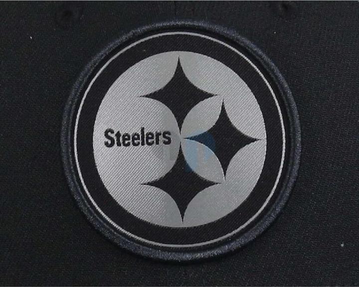 Produktbild New Era NFL - Pittsburgh Steelers - Grey Collection 39Thirty Cap schwarz SM (54, 55, 56, 57)