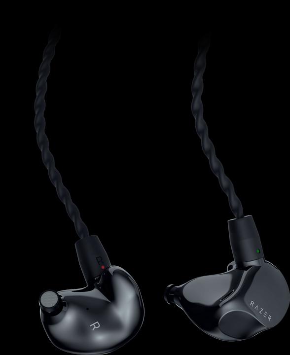 Actual product image Razer Moray - Ergonomic in-ear monitor for all-day streaming (Cable)