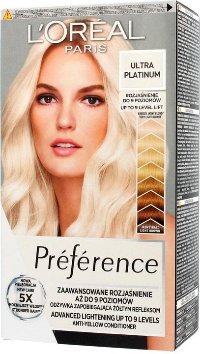 L'Oréal Paris L'Oréal Les Blondissimes Preference Hair Dye Extreme Platinum (Extreme Platinum)